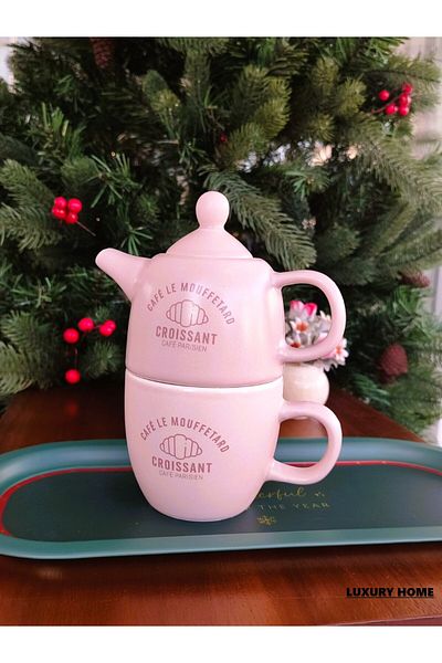 Madame Coco Grand Teapot - Beige - 300- 280 ml