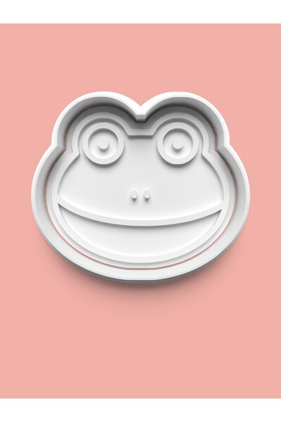 AKTASTORE قالب بسكويت على شكل ضفدع وقالب عجينة السكر