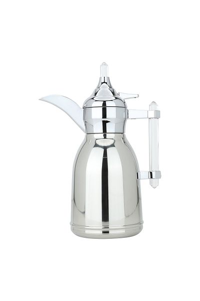 Alsaif Gallery Dalla Shahd Steel Alsaif Gallery, 600ml,Handle - Silver