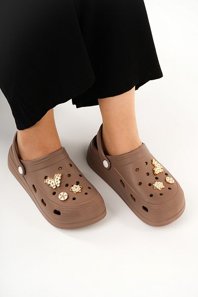 Babetty Orthopedic Lightweight Anatomical Hospital Cook Nurse Doctor Sea Beach Pool Slippers with Stone Massage Sole
