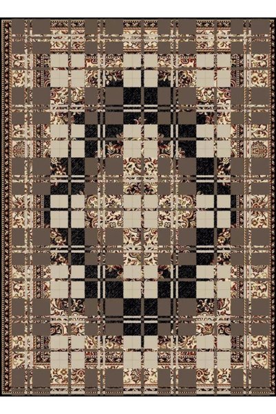Rugs Modern Halı مجموعة كمال بني بيج ظلال منقوشة مفصلة كلاسيكية منقوشة بقاعدة...