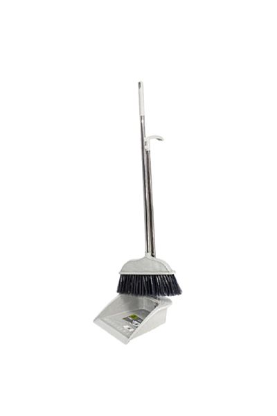 rexa Dustpan and Brush Set with Long Handle – Easy & Comfortable Cleaning