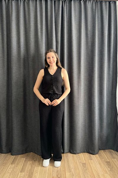 Sorridi Vest Seersucker 2 Piece Set