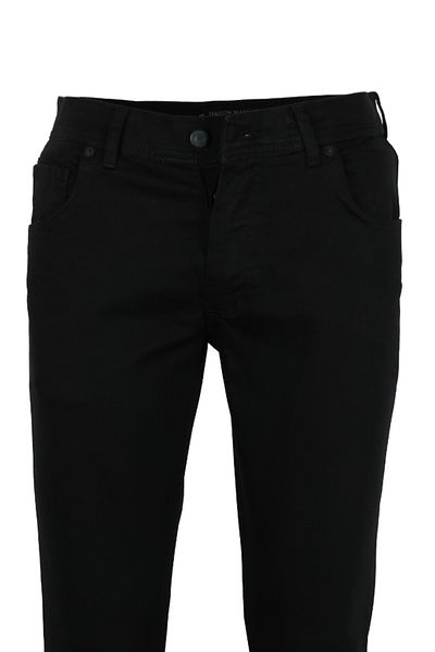 Modarar Ανδρικό μαύρο τζιν παντελόνι Slim Fit Lycra RAR01332