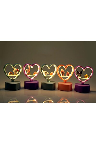 Store Sevimli Masa Üstü Ledli Lamba 12*4 cm
