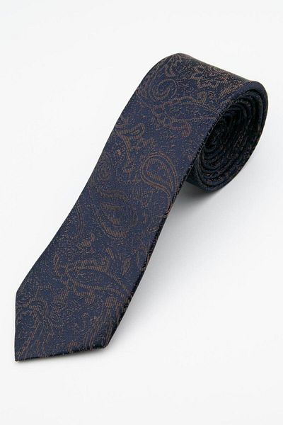 SIRRI Men's Paisley Patterned Tie and Handkerchief Set the Meeting of Classic and Modern Style (5.5X150Cm)
