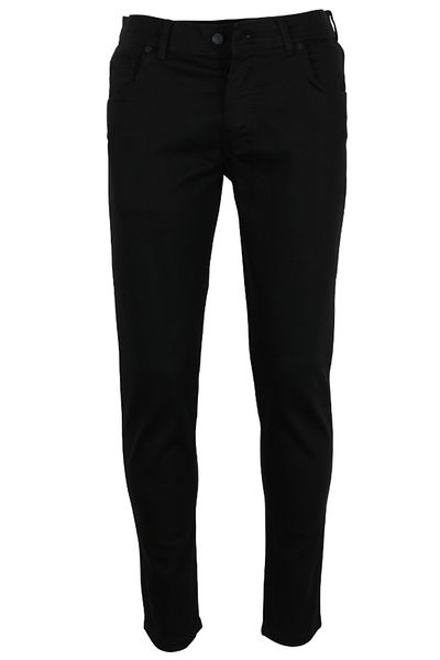 Modarar Ανδρικό μαύρο τζιν παντελόνι Slim Fit Lycra RAR01332