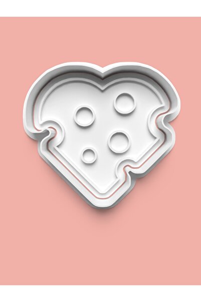 AKTASTORE قالب بسكويت على شكل جبنة وقالب عجينة السكر 0256-3