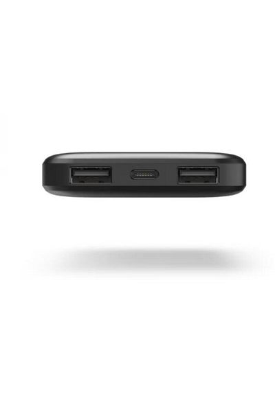 Hama HAMA "Pocket 5" Power Pack external battery, 5000 mAh, Outputs: 2x USB-A (Black)