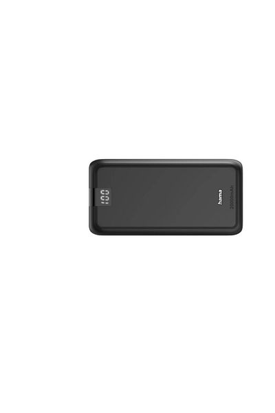 Hama External Battery Hama Performance 20, 20000mAh, USB-C, 2x USB-A (Grey)
