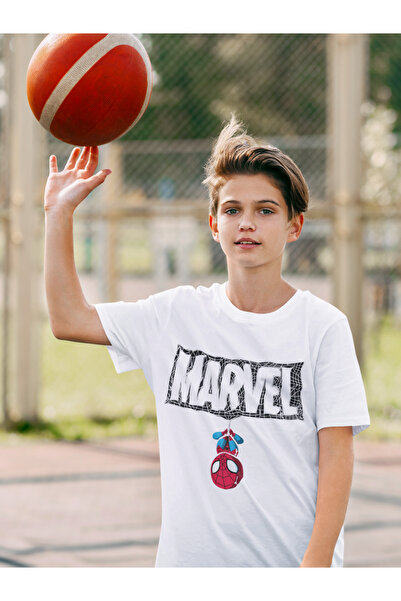 SEVBANO Marvel Spider-Man Hanging from the Network Printed Unisex Movie Child...