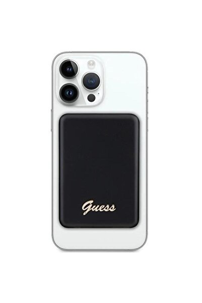 Guess GUESS External Battery, Aluminum, Magsafe, 5W, 5000 mAh (Black)