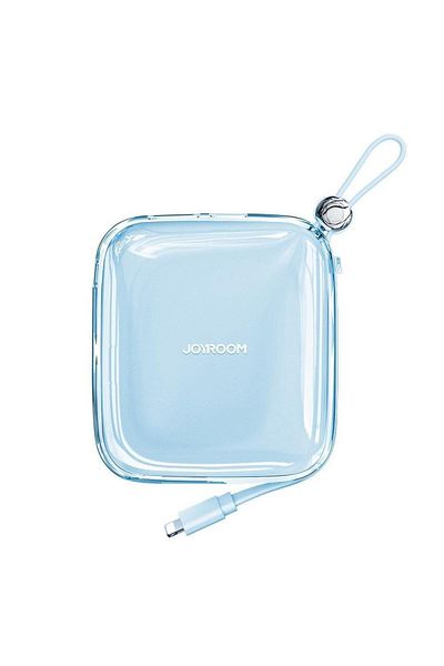 Joyroom Acumulator extern Joyroom, Jelly Series, 10000mAh, 22.5W, 1xUSB, 1xUSB-C, Cablu Lightning