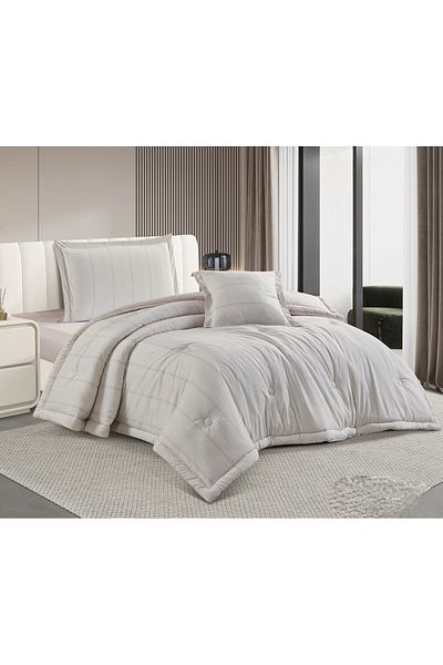 HOURS Horse Macrofiber Duvet Set, 1.5 King Size, 160cm, 4 Pieces, Modern and Distinctive Colors, Joshua-003