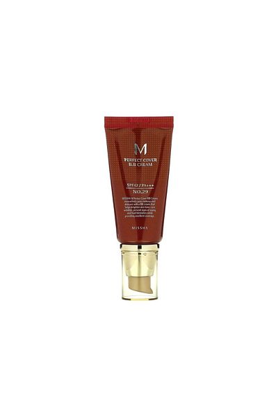 Missha High Coverage BB Cream (shade no. 29 – Caramel Beige, SPF 42 / PA+++), Missha, 50 ml