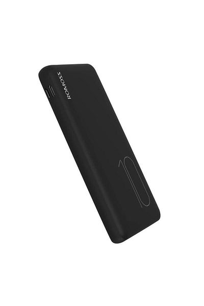 Romoss Romoss PSP10 external battery, 10000mAh, 2xUSB, 1xMicroUSB, Battery indicator (Black)