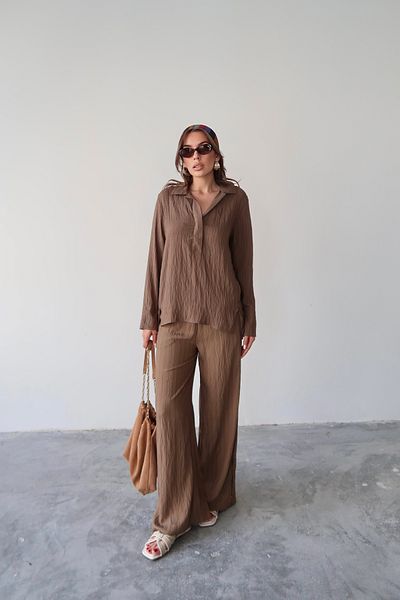AÈC PRIVÈ Women's Shirt Pants Set 7755