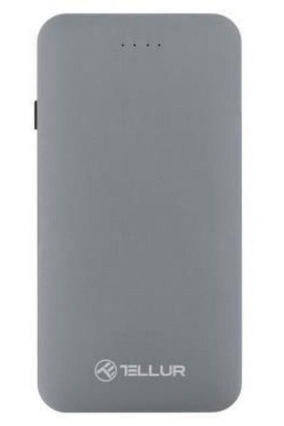 TELLUR Tellur TLL158131 external battery, 5000 mAh, 3.0A, 3 in 1 cable (Gray)