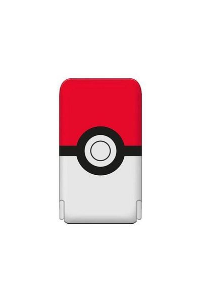 OTL OTL Pokeball external battery, 5000 mAh, USB-C, Wireless charging (White/Red)