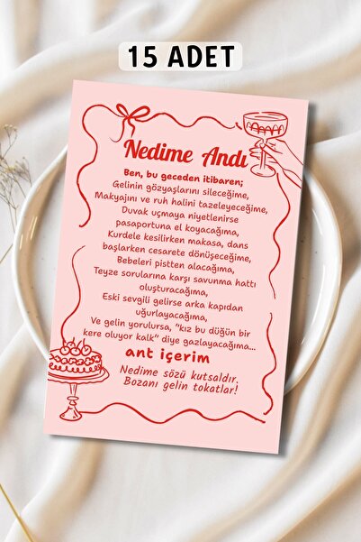 Metranya Nedime Andı 15 Adet Bekarlığa Veda Partisi Bride To Be Oyun Soru Kar...