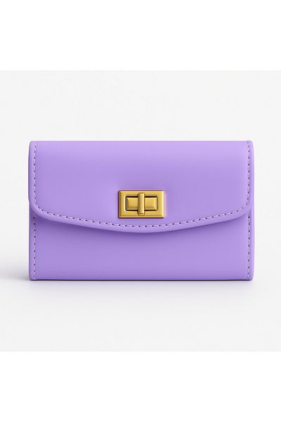 zetus Soft Textured Cream Women's Wallet