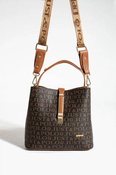 POLO CLUB Just Polo Women's Long Cross Strap 3 Compartment Shoulder & Hand Bag
