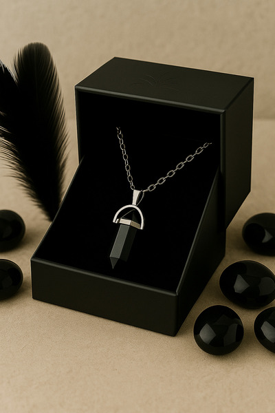 ALLONA Akrep Burcu UNISEX Obsidyen Doğal Taş