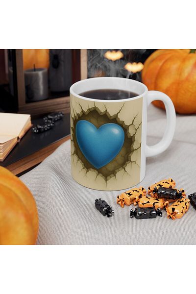 sıradışıhediyem Beloved Mug Cup Love Mug Cup Gift for Lover 3 D Looking Mug