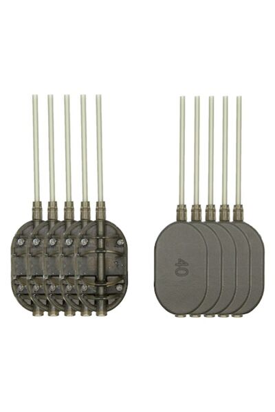 bzstore Method Feeder, Classic Flat, cu lansetă, 40g, set de 10