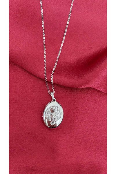 magische Silver Color Phoenix Alya Necklace Trend Necklace Far City Array Gift Necklace