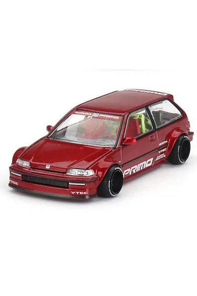 mini gt 155 Honda Civic (Ef) Kaido Works V2 1/64 Model Car