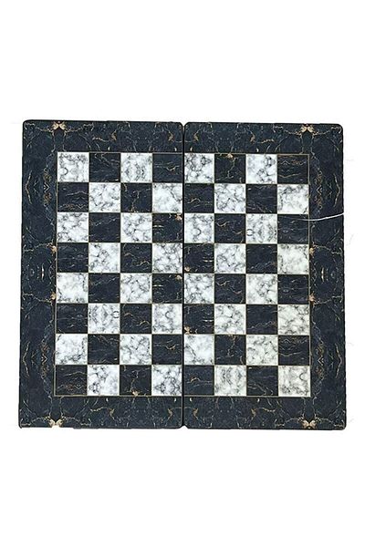 Sera Oyun Aletleri Marble Red Large Size Wooden Backgammon Set
