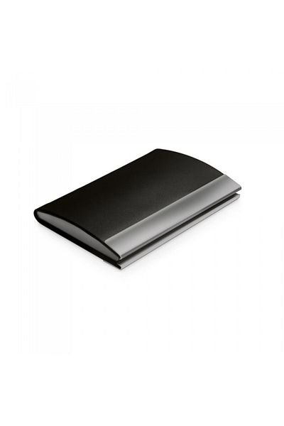 dalimag Metal Business Card Holder, Special Model, 95 x 65 x 13 mm, Black
