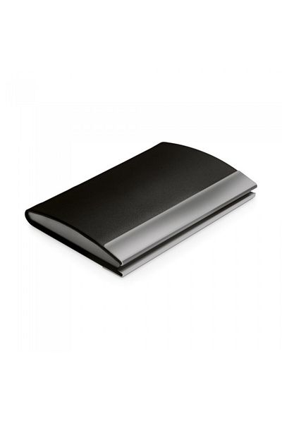 dalimag Metal Business Card Holder, Special Model, 95 x 65 x 13 mm, Black
