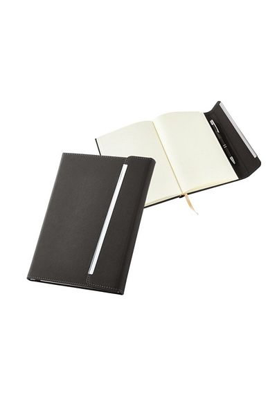 dalimag Bloc de notite A5 cu coperta tare din PU si inchidere magnetica, suport pix