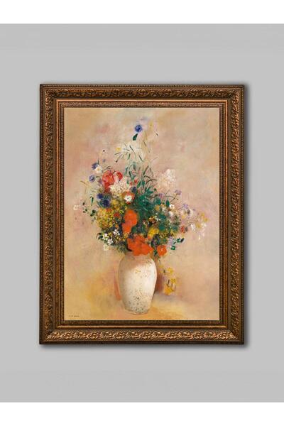 WoodyArts Μικρός Κήπος σε Βάζο - Καφέ Αντίκα Κορνίζα