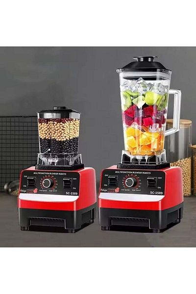 Gold Crest Electric Blender with Multi-Function Grain Grinder, 2.5L Adjustable