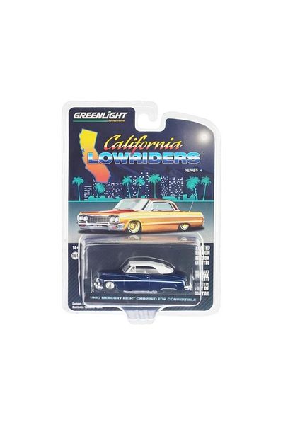 TOYFEST Greenlight 1/64 1950 Mercury Eight Chopped Top Convertible