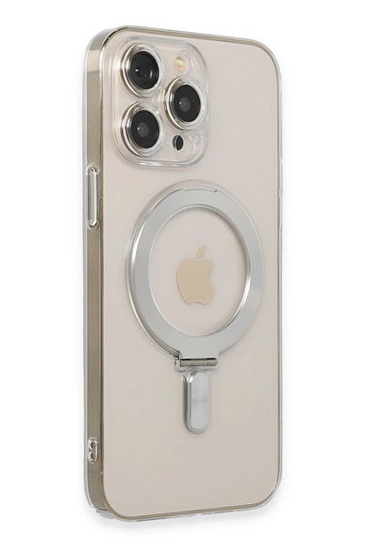 CepteToptan غطاء حامل Magsafe لهاتف iPhone 14 Pro Era - شفاف - MKİ7071-6009