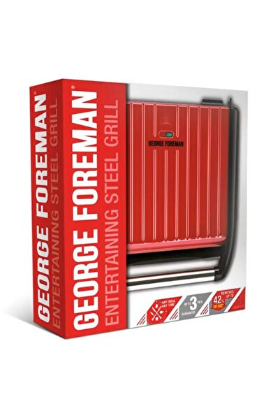 RUSSELL HOBBS Electric Indoor Grill Large With Cord storage for Home & Office Use, Stainless Steel F