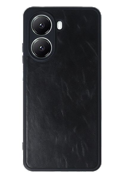 CepteToptan غطاء حماية من الجلد من Xiaomi Poco X7 Pro - أسود - MKİ7866-8645