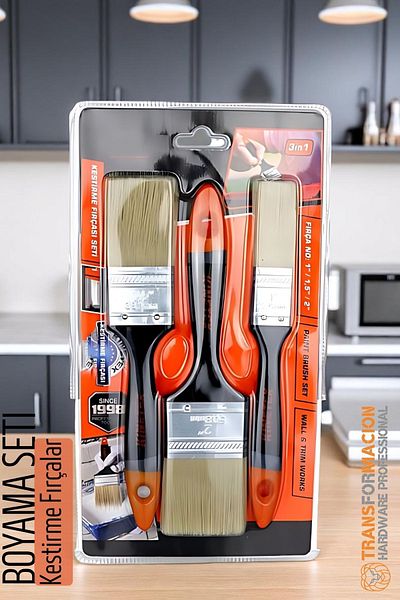 Transformacion Painting Brush Set - 3-Piece Paint Brush Set 721860