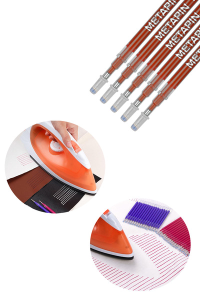 hodbehod Metapin Heat Erasable Flying Refill Pen Inside Red (0.7 mm) - 50 Pieces