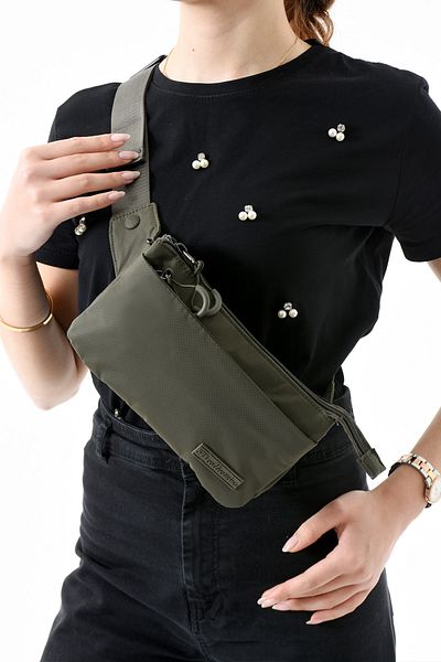 yuzuco Multi-Pocket Waist Bag Unisex (Model: 571-13-9R)