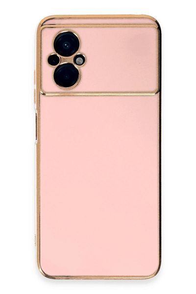 CepteToptan حافظة هاتف Xiaomi Poco M5 من السيليكون - وردي - MKİ4270-3268