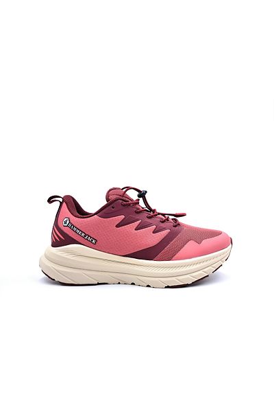 Hammer Jack H24801 Dee Cherry Red Color Rubber Laced Women's Sneaker Sports Shoes
