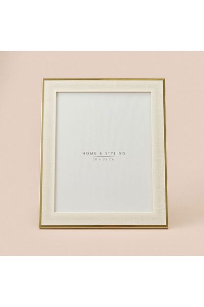 ASPARTAM Colline Photo Frame - White - 20X25 cm