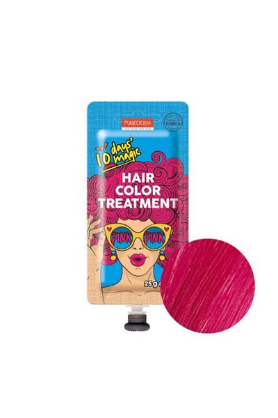 Purederm Purederm 1+1 Pink Temporary Hair Dye - 25g
