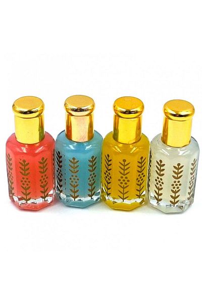 Musk Fragrance Set: Musk, Purity, Mango, Powder, Berry, 12ml