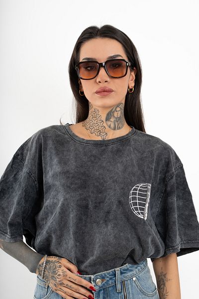 TAŞ KAFA Stylish Square Retro Women Sunglasses Uv400